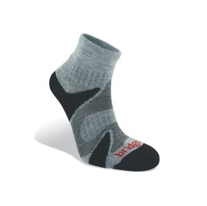 Ponožky Bridgedale CoolFusion Multisport 852 silver/black S (3,5-6)